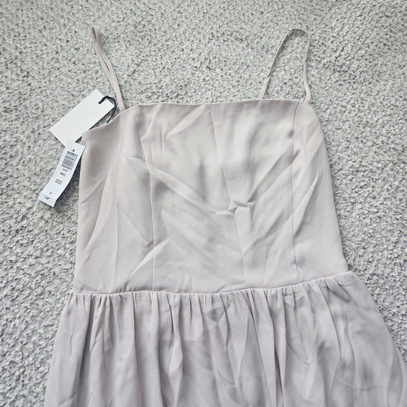 BABATON Noel Dress Denude Midi Wedding Coastal Contemporary Size 00 NWT Aritzia - Picture 3 of 11
